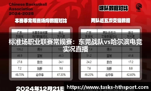 标准场职业联赛常规赛：东莞战队vs哈尔滨电竞实况直播